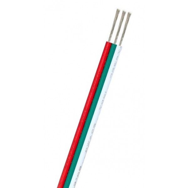 Cable paralelo 3 hilos para tira led CCT, Venta por metros